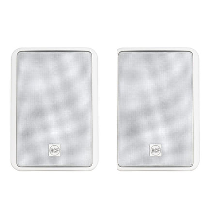 RCF MR 40T White Two-Way Passive Speaker with Transformer - White