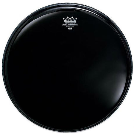 Remo Ambassador Ebony Drumhead - 14 inch