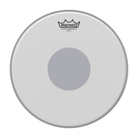 Remo Controlled Sound X Coated Clear Tom/Snare, Black dot Bottom - 13"