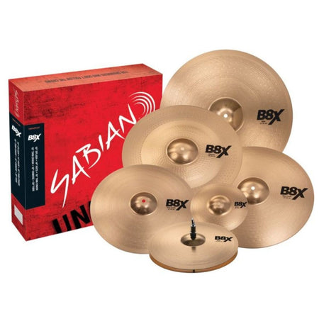 Sabian B8X Complete Cymbal Set - 10/14/16/18/18/20 inch