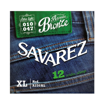 Savarez Acoustic Bronze Extra Light .010, .047