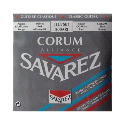 Savarez Alliance Corum Hybrid: Alliance Trebles Normal Tension & Corum Basses High Tension