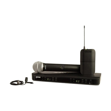 Shure BLX1288/CVL Dual-Channel Wireless Combo Lavalier & Handheld Microphone System (H9: 512 to 542 MHz)