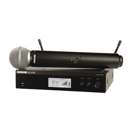 Shure BLX24R/B58 Rack-mount Wireless Handheld Microphone System with Beta 58A Capsule - H9