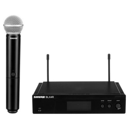 Shure BLX24R/SM58 Wireless Handheld Microphone System - H9 Band