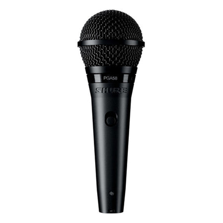 Shure PGA58-XLR Cardioid Dynamic Vocal Microphone with XLR-to-XLR Cable