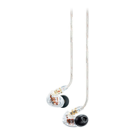 Shure SE535 Sound-Isolating In-Ear Stereo Headphones with 3.5mm Audio Cable (Clear)