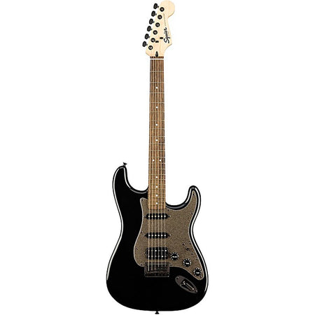 Squier Bullet Stratocaster HSS Hardtail Limited-Edition Electric Guitar With Black Hardware Black Metallic