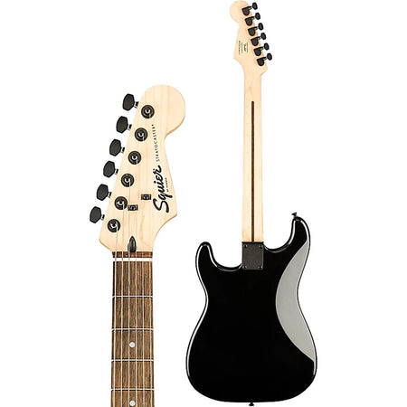 Squier Bullet Stratocaster HSS Hardtail Limited-Edition Electric Guitar With Black Hardware Black Metallic