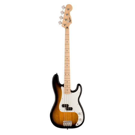 Squier Sonic Precision Bass, Maple Fingerboard, White Pickguard - 2-Color Sunburst