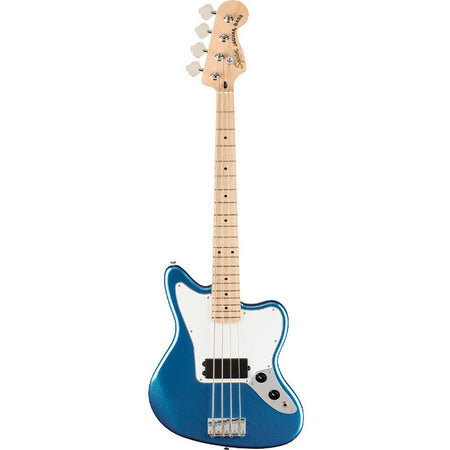 Squire Affinity Series Jaguar Bass H, Maple Fingerboard, White Pickguard, Lake Placid Blue