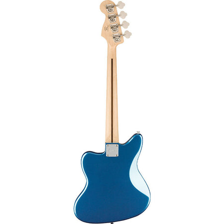 Squire Affinity Series Jaguar Bass H, Maple Fingerboard, White Pickguard, Lake Placid Blue