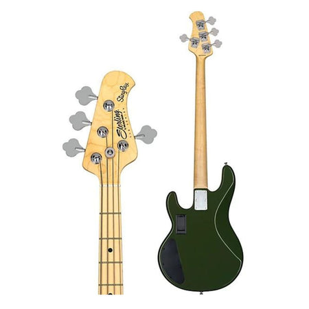Sterling by Music Man StingRay Ray4HH Maple Fingerboard Electric Bass Olive