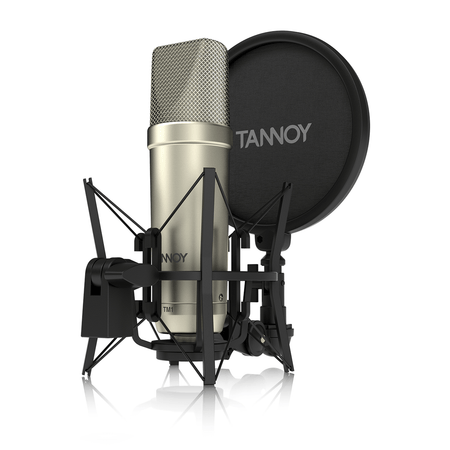 Tannoy TM1 Recording Package with Large-Diaphragm Condenser, Shockmount, Pop Filter, and Cable