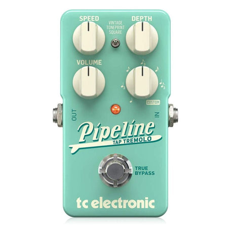 TC Electronic Pipeline Tremolo Pedal with Tap Tempo