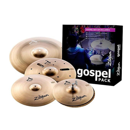 Zildjian A Custom Gospel Music Pack 4-Cymbal Set