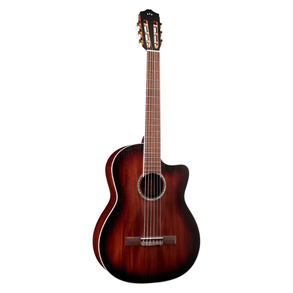 Cordoba C4-CE Nylon String Acoustic-Electric Guitar - Antique Charcoal Burst