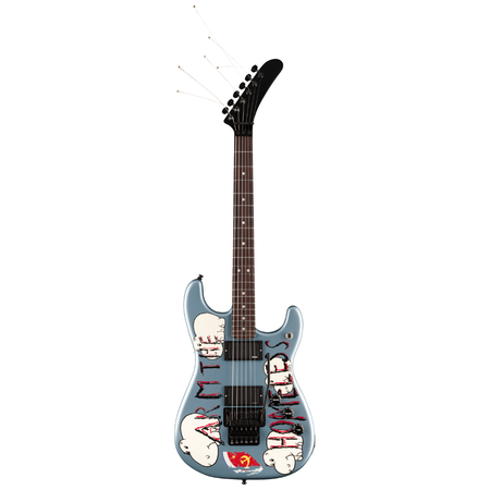 Fender Tom Morello's "Arm The Homeless" Electric Guitar - Blue Ice Metallic