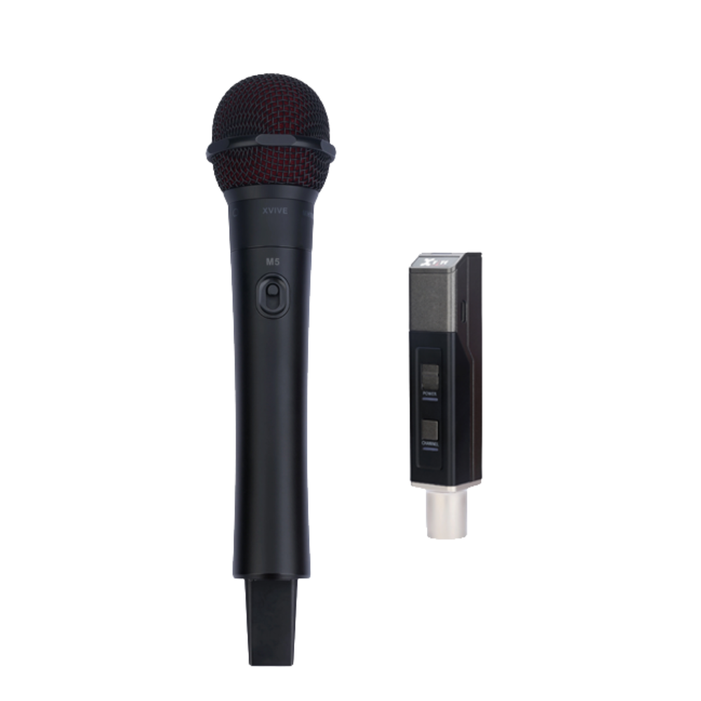 Xvive M5 Digital Wireless Handheld Microphone System - 5.8GHz