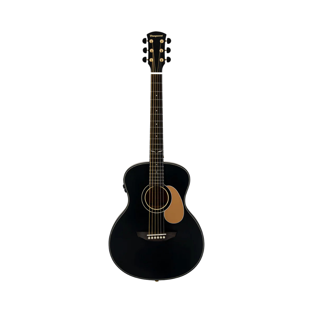 Orangewood Magnolia Live Acoustic-electric Ruben Wan Signature Guitar - Black Satin