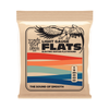 Ernie Ball Flatwound Electric Guitar Strings - .011-.050, Light