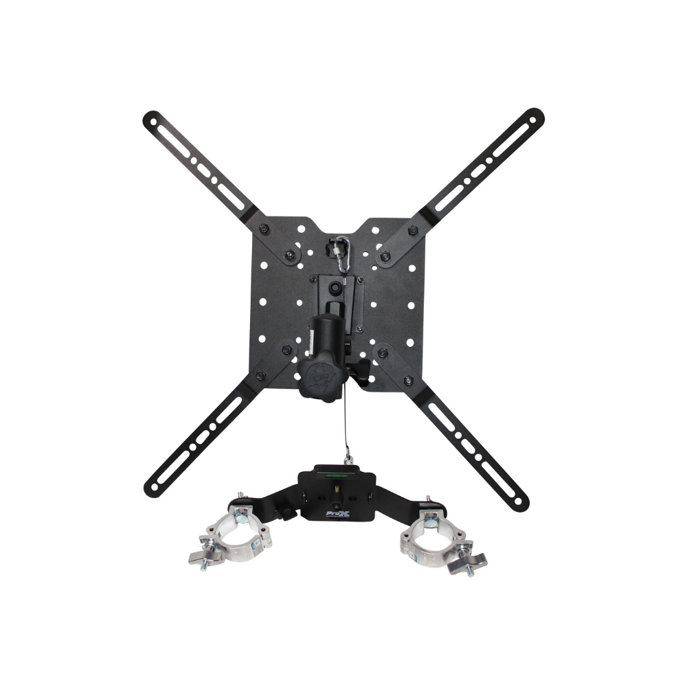 ProX Universal TV Bracket Mount for Truss and Speaker Stands (32 to 80" TVs)