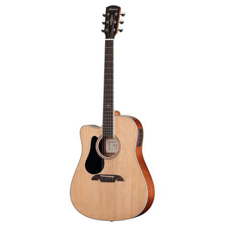 Alvarez AD60CE Artist Series Left-handed Dreadnought Acoustic-electric Guitar - Natural