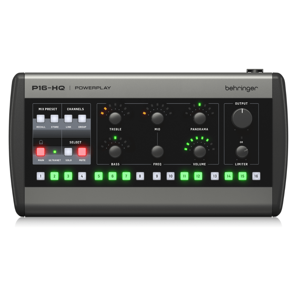 Behringer Powerplay P16-HQ 16-channel Digital Personal Mixer