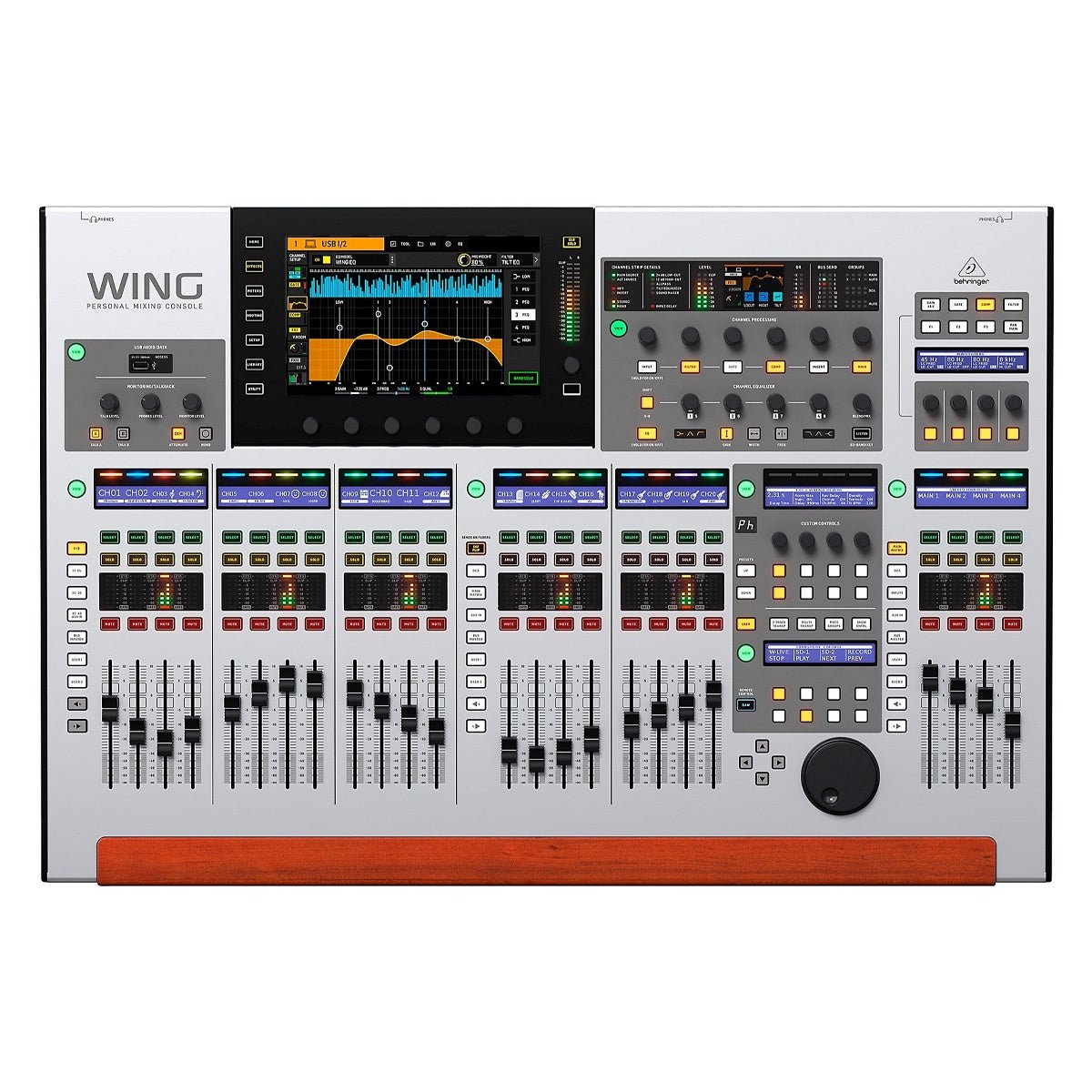 Behringer WING 48-Channel, 28-Bus Digital Mixing Console with 10" Touch Screen