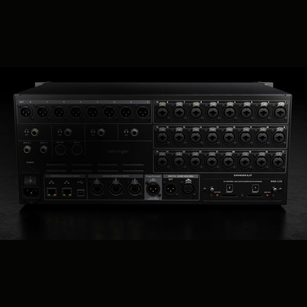 Behringer WING Rack 48-channel Digital Mixer