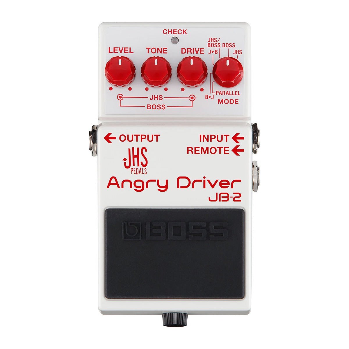 Boss JHS JB-2 Angry Driver Overdrive Pedal for Electric Guitar