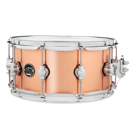 DW Performance Polished Copper Snare Drum 6.5x14