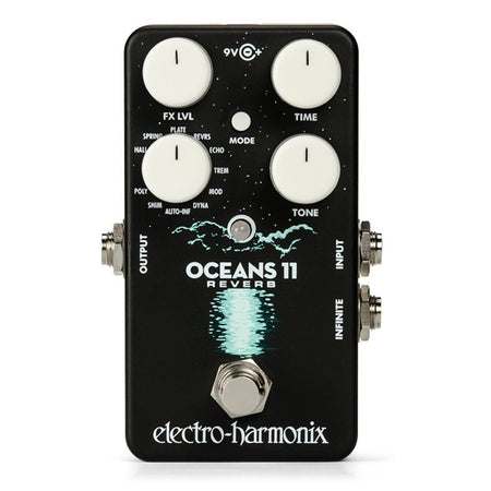 Electro-Harmonix Oceans 11 Reverb Pedal for Electric Guitar