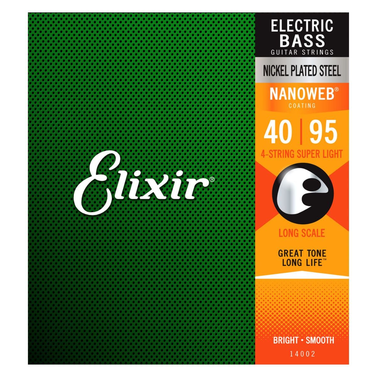 Elixir Strings Nanoweb Bass 40-95