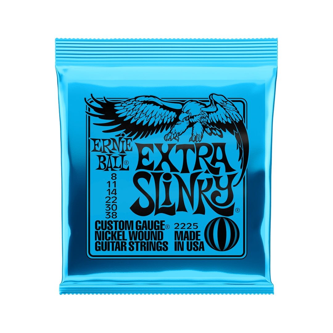 Ernie Ball Extra Slinky .008 - .038 Nickel Wound Electric Guitar Strings