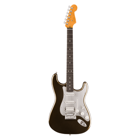 Fender American Ultra II Stratocaster HSS Electric Guitar - Texas Tea, Ebony Fingerboard
