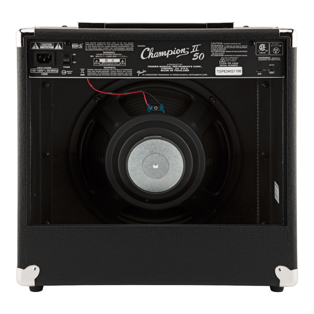 Fender Champion II 50-watt 1 x 12-inch Combo Amplifier