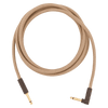 Fender Festival Hemp 10' Instrument Cable Right Angled Natural