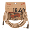 Fender Festival Hemp 18.6' Instrument Cable Right Angled Natural