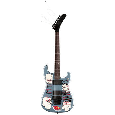 Fender Tom Morello's "Arm The Homeless" Electric Guitar - Blue Ice Metallic