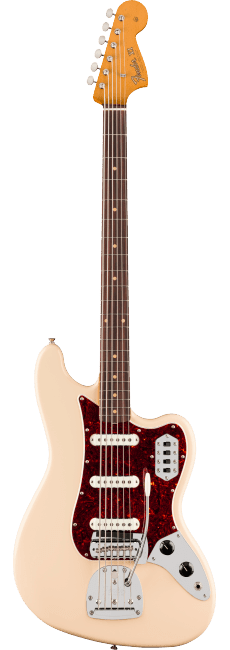 Fender Vintera III Early '60s Bass VI, Rosewood Fingerboard - Olympic White