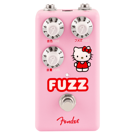 Fender x Hello Kitty Pink Fuzz Pedal