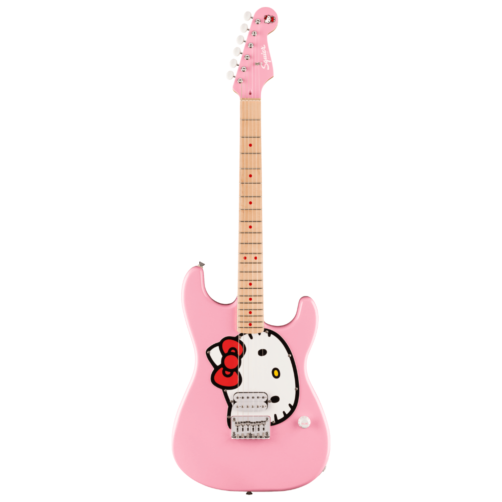 Fender x Hello Kitty Pink Stratocaster with Gig Bag – gjmsound