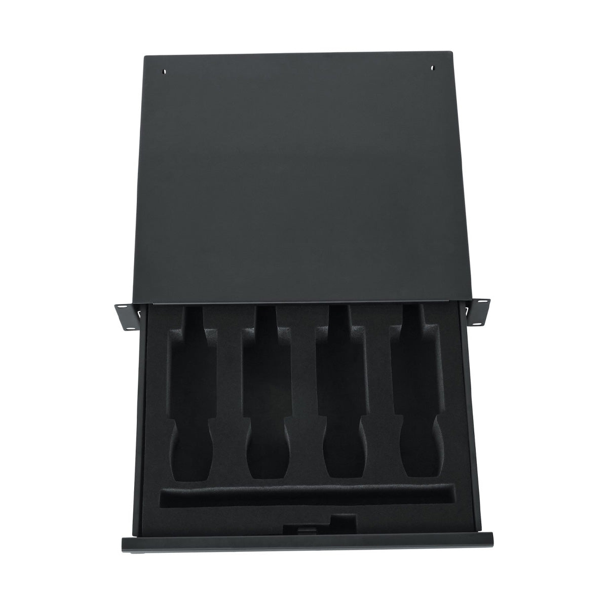 Gator GRW-DRWWRLSS 2U Rack Drawer for Wireless Microphones