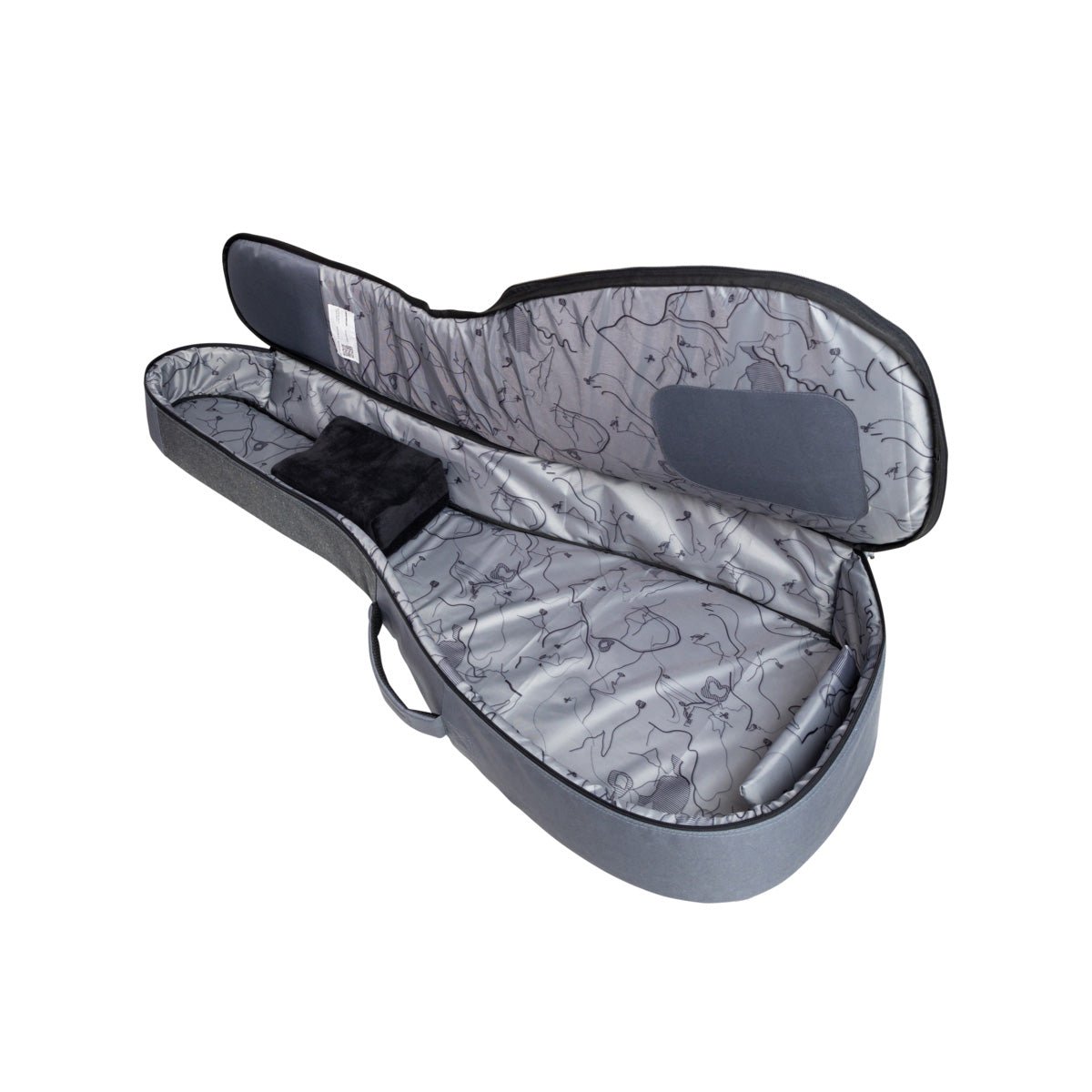 Gator Someone Somewhere Core Series Dreadnought Gig Bag - Gray