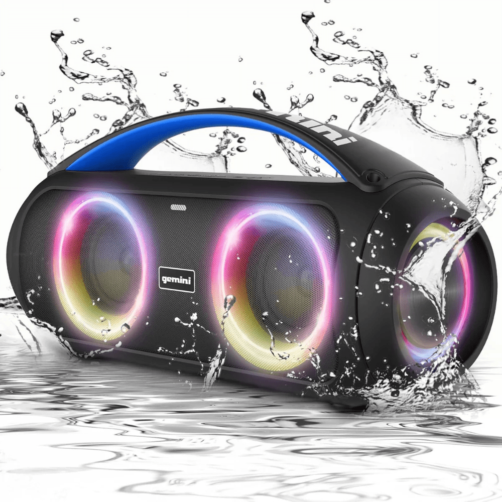 Gemini Dual 3 inch Portable Bluetooth Party Speaker