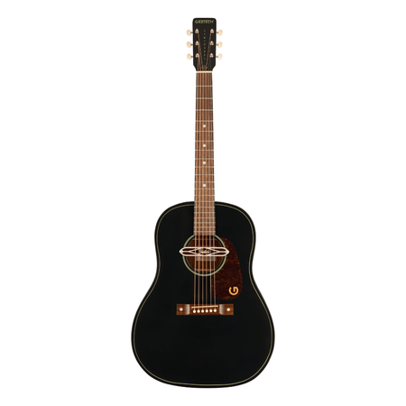 Gretsch Deltoluxe Dreadnought Acoustic-electric Guitar - Black