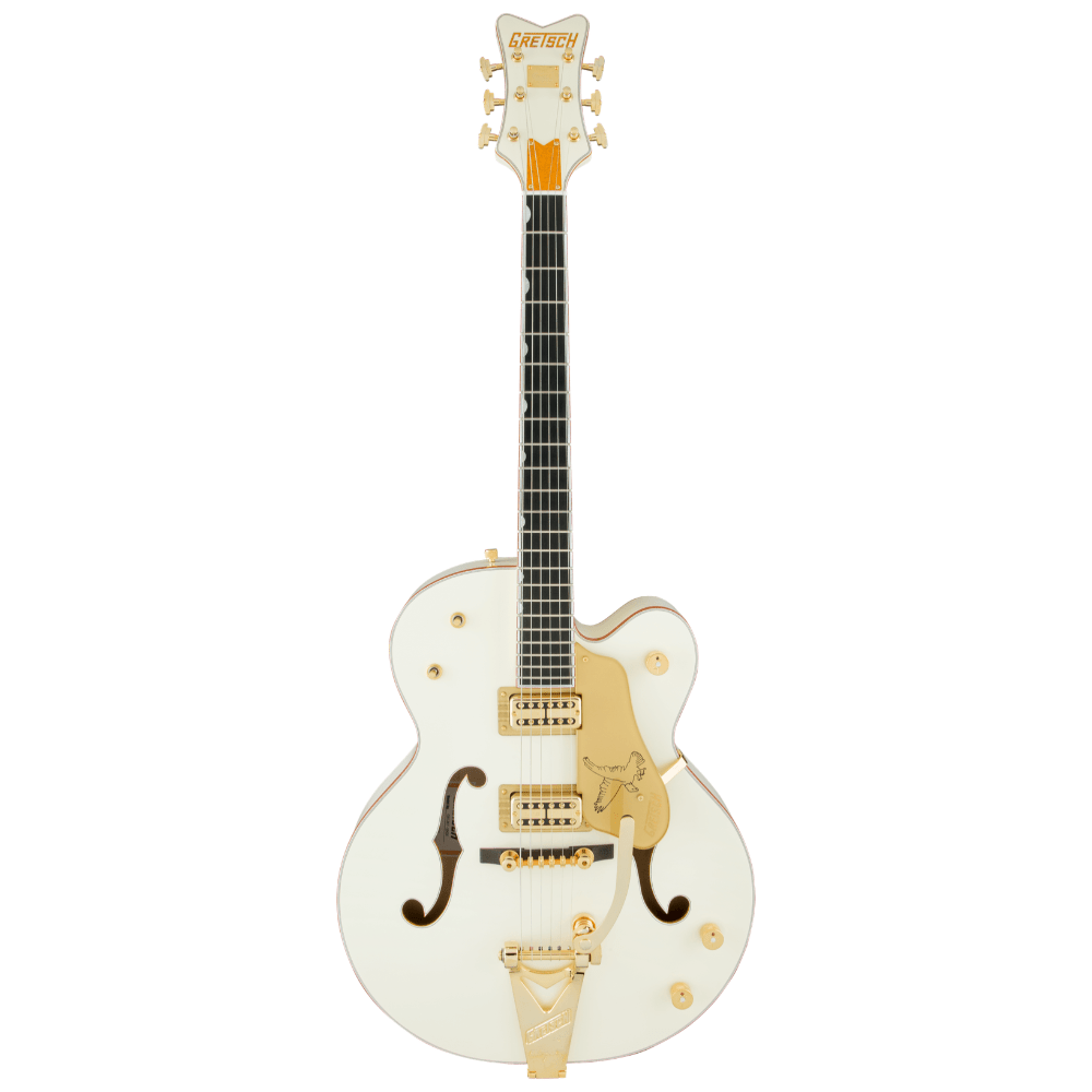 Gretsch G6136T-59GE Vintage Select 1959 Falcon Electric Guitar - Vintage White, Bigsby
