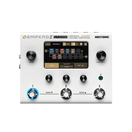 Hotone Ampero II Stomp Modeler and Effects Processor