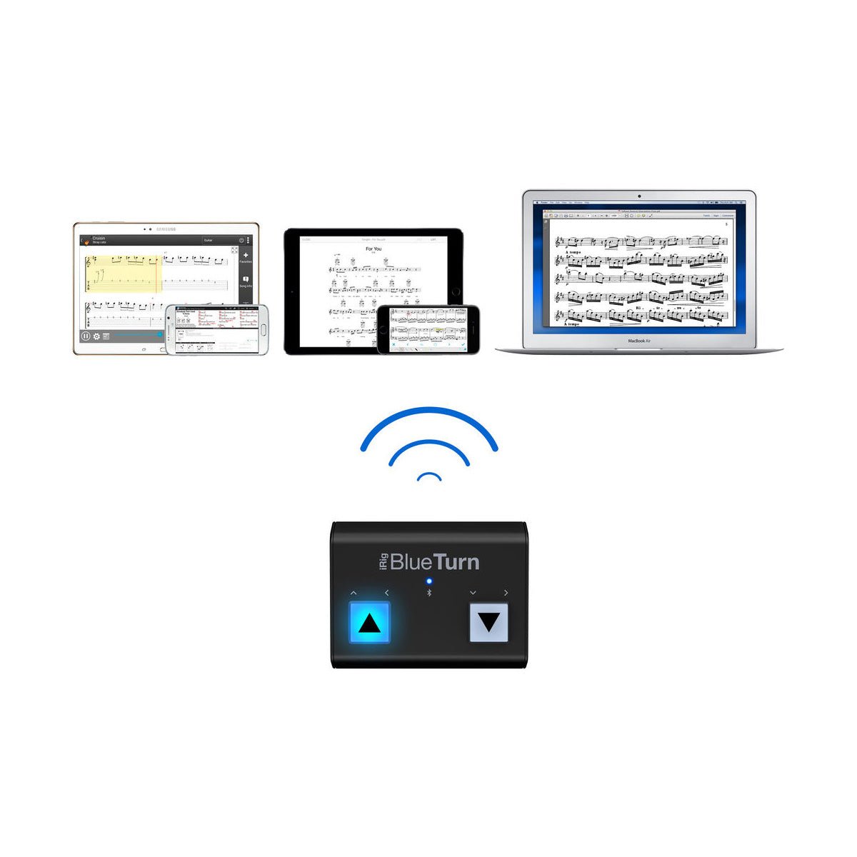 IK Multimedia iRig BlueTurn Wireless Page-Turner
